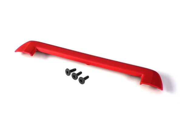 8912R  Tailgate protector, red/ 3x15mm flat-head screw (4)