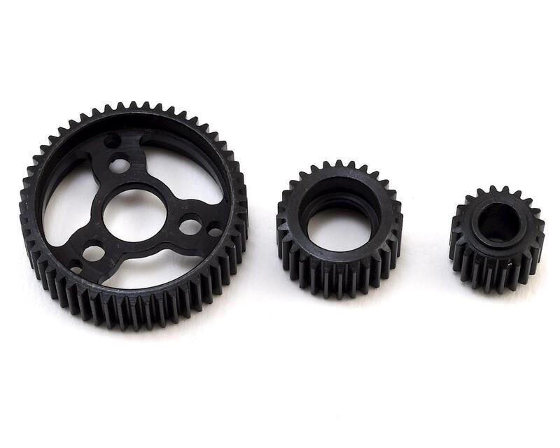 HRASSCP1000X Axial 3 gear trans Hot Racing Super Duty Light Weight Steel Gear Set