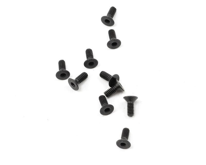 PTK-H-2000 ProTek RC 2x5mm &quot;High Strength&quot; Flat Head Screws (10)