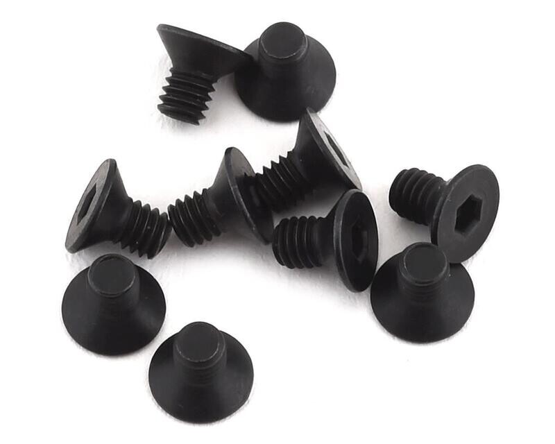 ASC31518 Team Associated 2.5x4mm Flat Head Hex Screws (10)