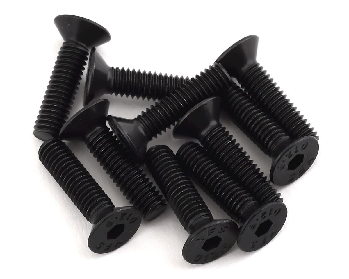 PTK-H-2306 ProTek RC 4x16mm &quot;High Strength&quot; Flat Head Screws (10)