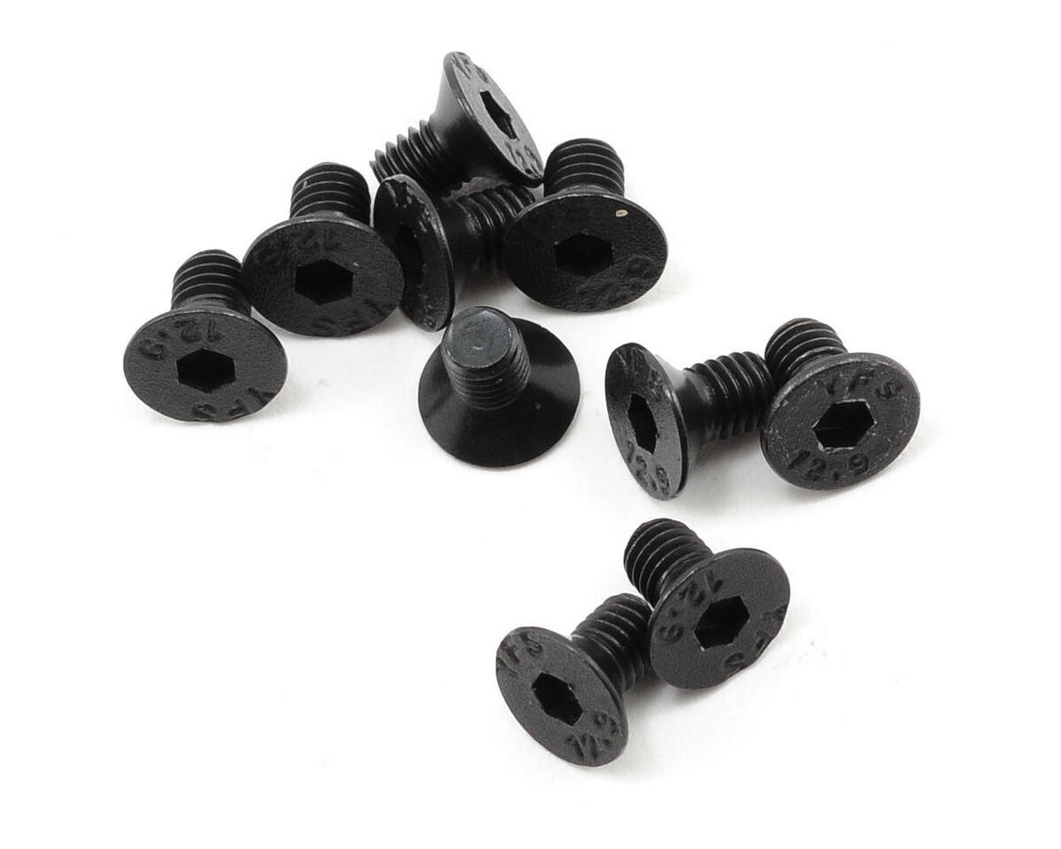 PTK-H-2200 ProTek RC 3x5mm &quot;High Strength&quot; Flat Head Screws (10)