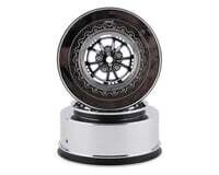 DRC-218  DragRace Concepts AXIS 2.2/3.0&quot; Drag Racing Rear Wheels w/12mm Hex (Chrome) (2)