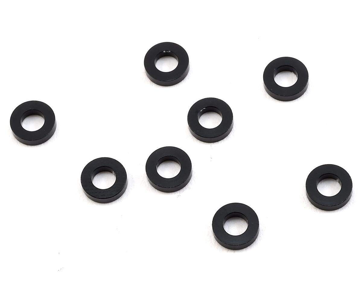 YOKZC-A3615BA Yokomo 3x6x1.5mm Aluminum Shim (Black)