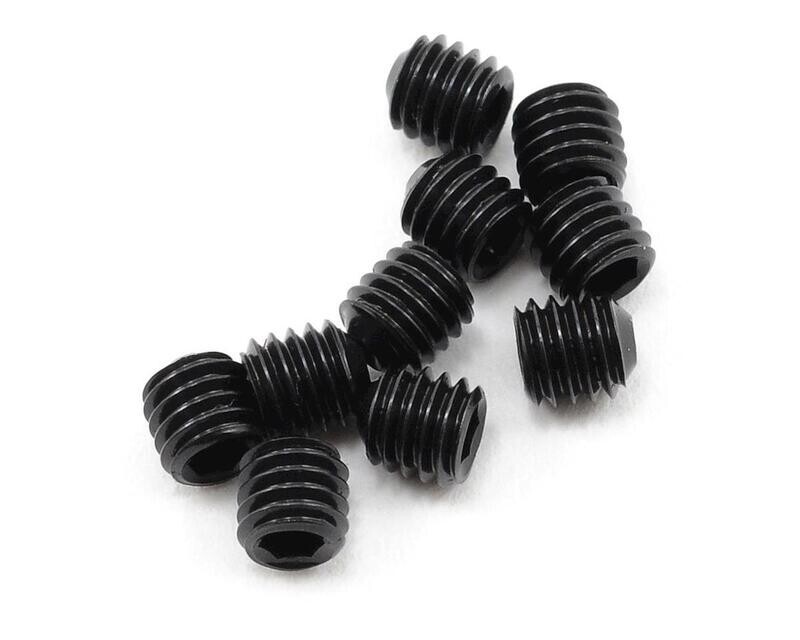 PTK-H-4000  RC 3x3mm &quot;High Strength&quot; Cup Style Set Screws (10)