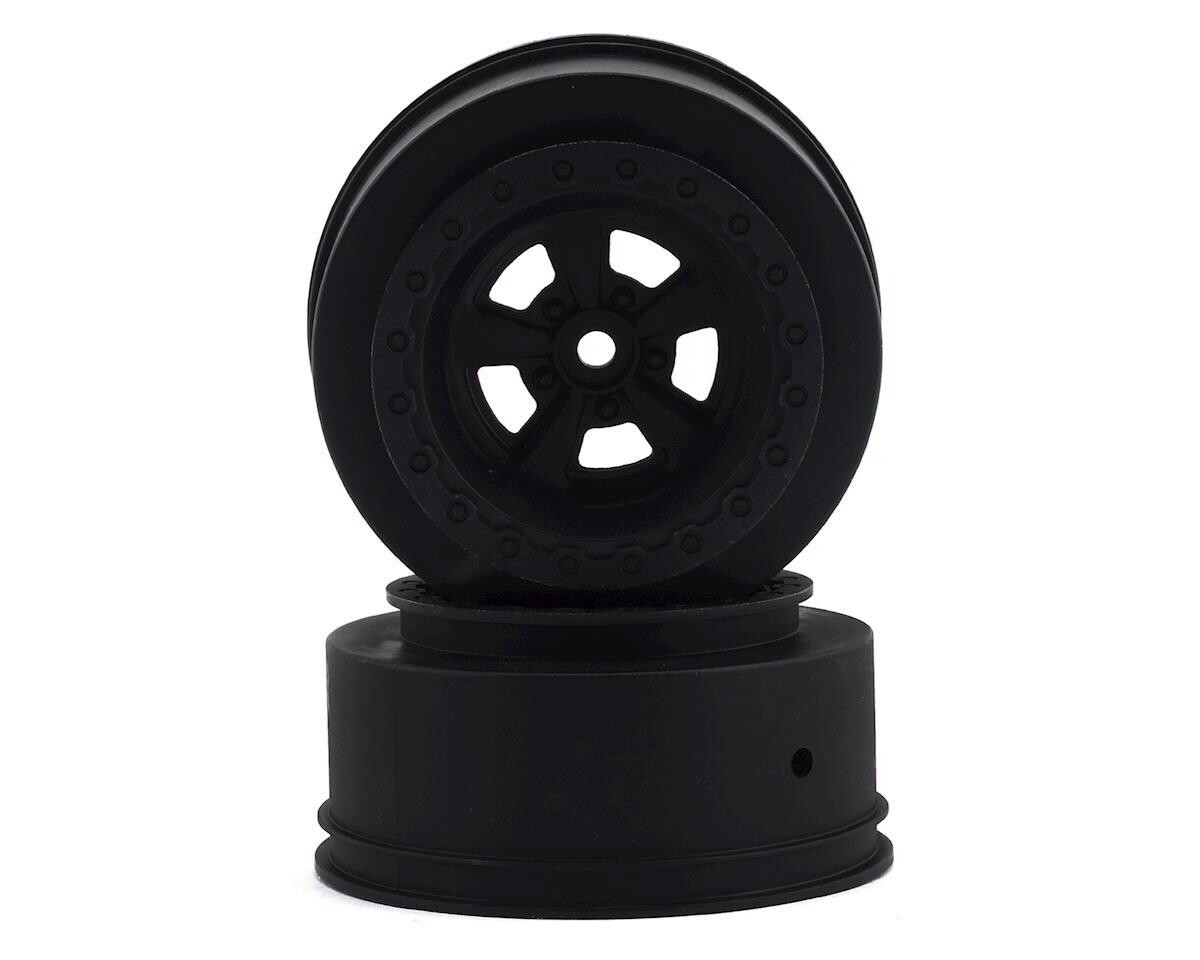 ASC71078 Team Associated DR10 Drag Racing Rear Wheels (Black) (2)