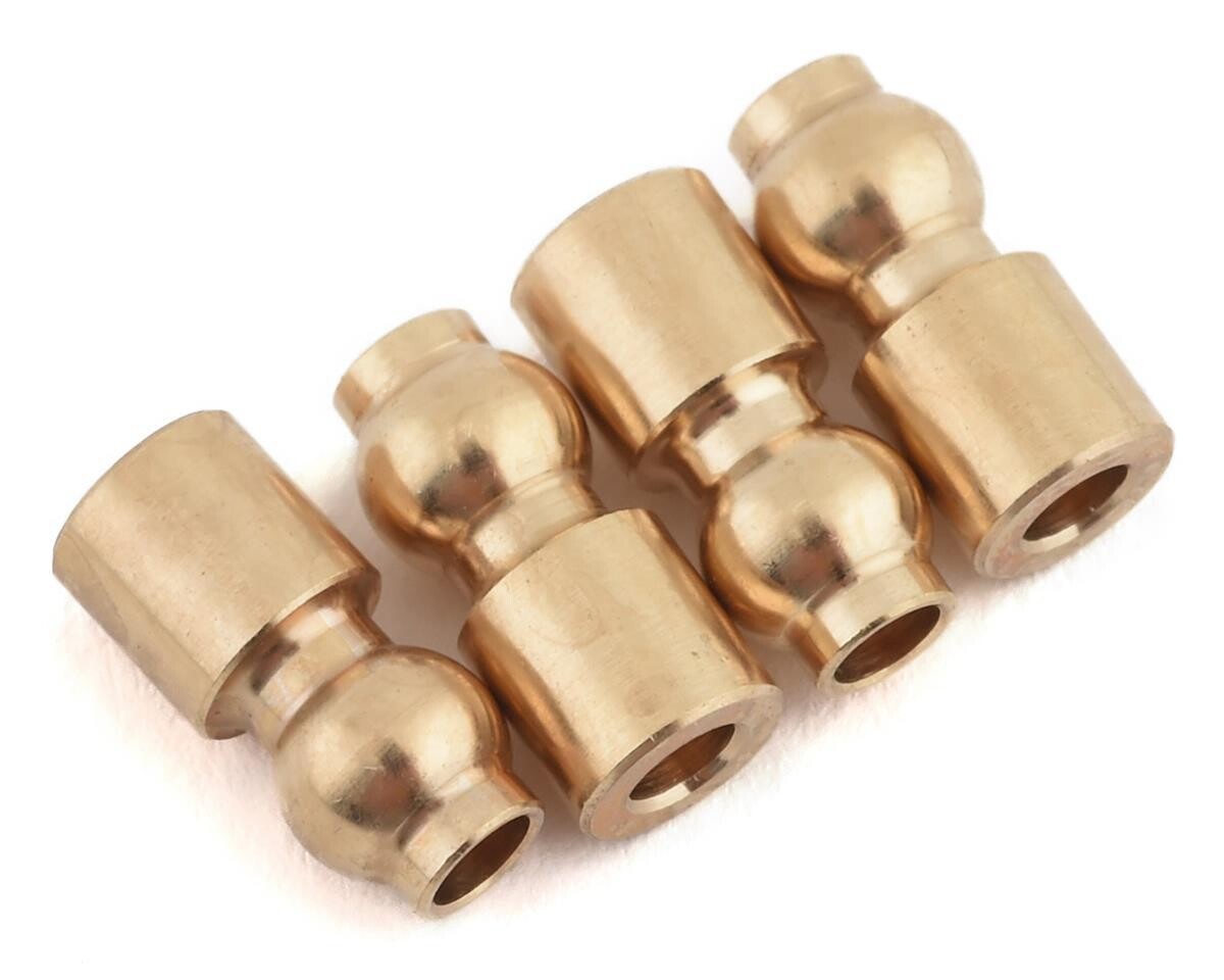 Samix SCX10 III Brass 5.8mm Upper Suspension Ball (4)