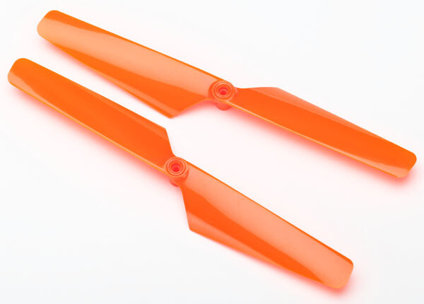 6630 Rotor blade set, orange (2)/ 1.6x5mm BCS (2)
