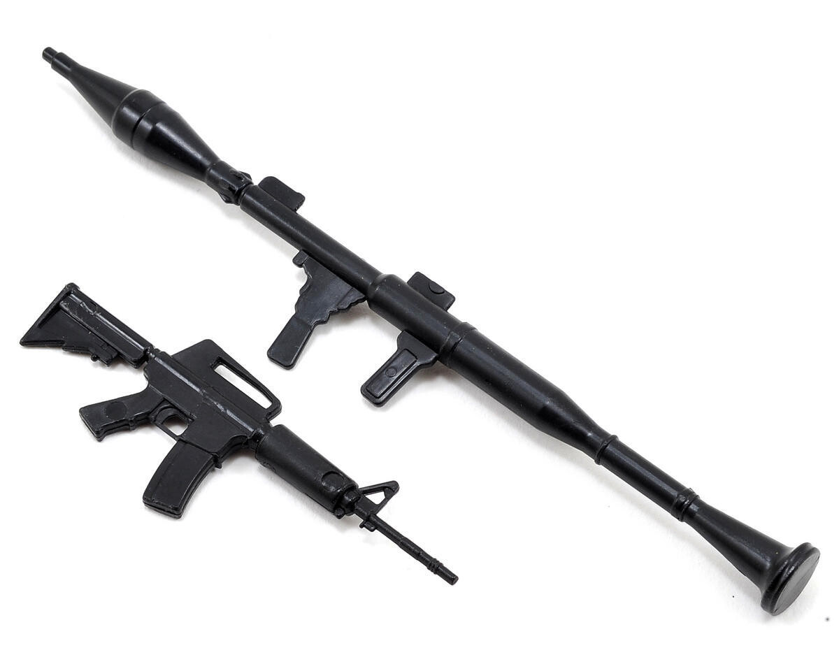 YEA-YA-0362 Yeah Racing 1/10 Crawler Scale Accessory Set (Rifle &amp; RPG)