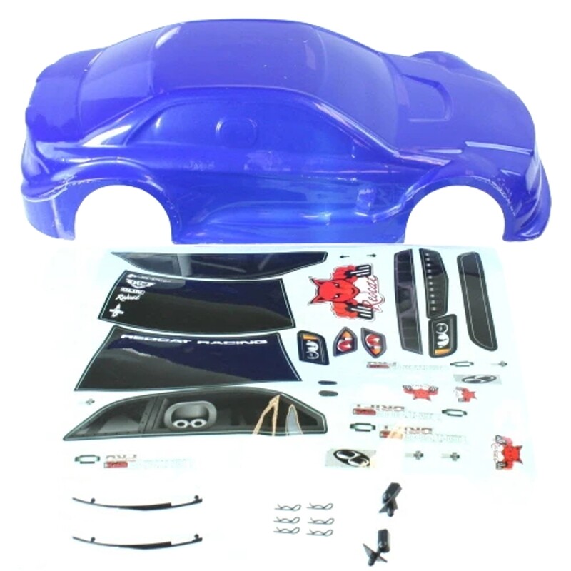 BL10315 1/10 200mm ONroad Car Body Metallic Blue