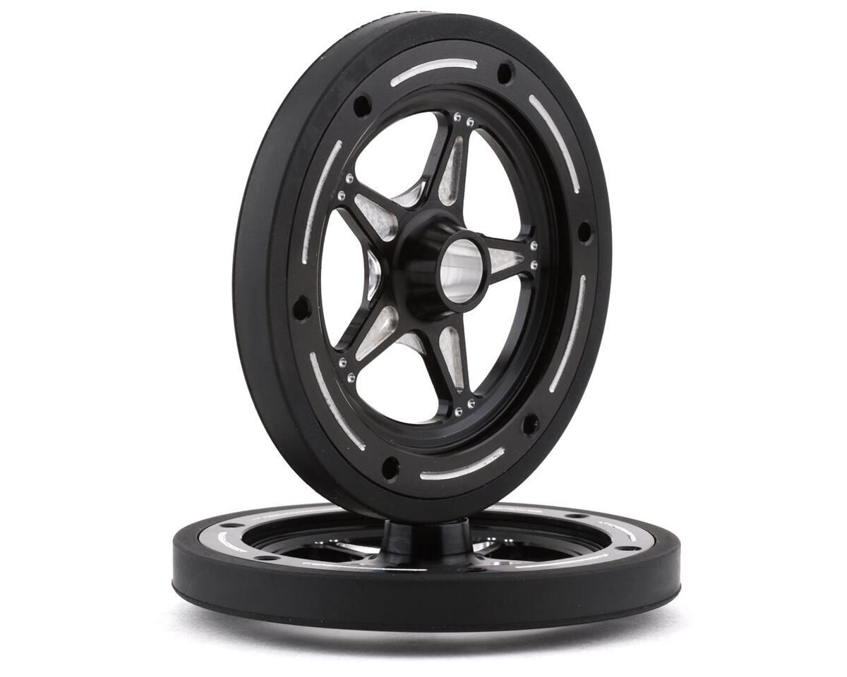 DRC-2000 DragRace Concepts 5 Spoke Ultra Lock Front Wheels (Black) (2)