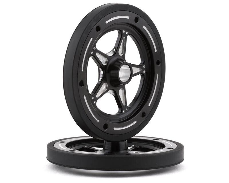 DRC-2000 DragRace Concepts 5 Spoke Ultra Lock Front Wheels (Black) (2)
