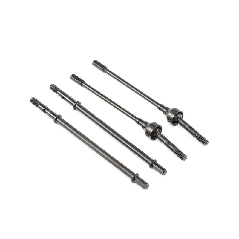 ECX222002 Front/Rear Axles: 1.9 Barrage Doomsday
