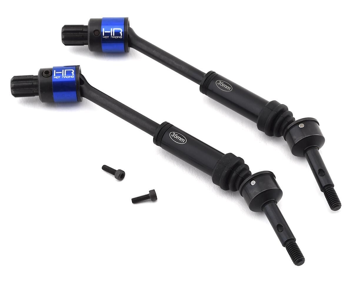 HRATUDR288RC Hot Racing Unlimited Desert Racer Front Steel CV Splined Drive Shaft (2)