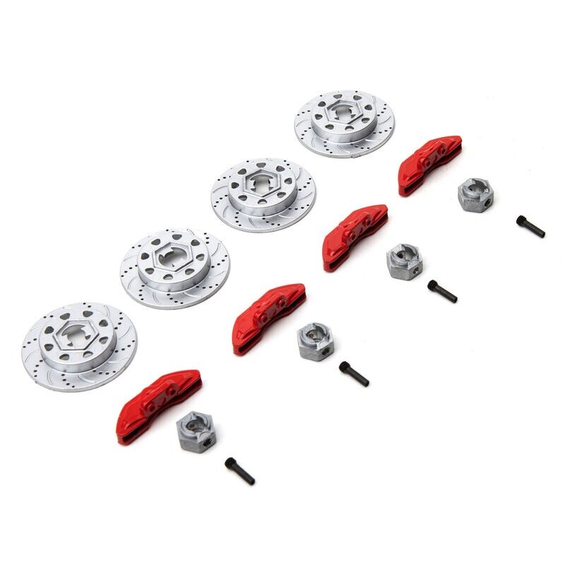 AXI232046  Aluminum Hex Hub, 12mm, Hard Anodized: RBX10
