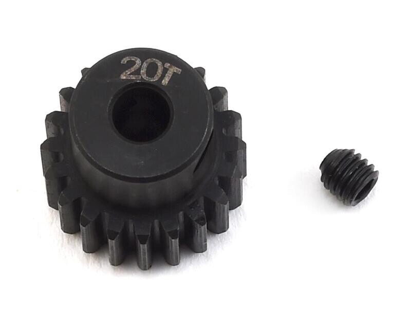 PTK-8038 48P 20T ProTek RC Lightweight Steel Pinion Gear (3.17mm Bore)