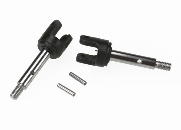 2753X Stub axles, rear (2) fits Bandit, Slash, Rustler and Stampede