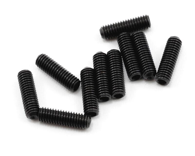 PTK-H-4005  RC 3x10mm &quot;High Strength&quot; Cup Style Set Screws (10)