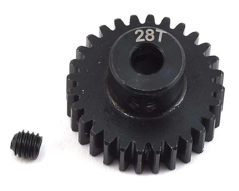 PTK-8046 48P 28T ProTek RC Lightweight Steel Pinion Gear (3.17mm Bore)