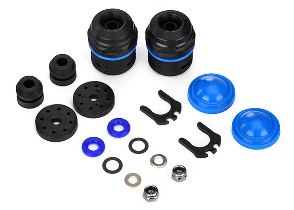 7762  Rebuild kit, GTX shocks (lower cartridge, assembled, pistons, piston nuts, bladders) (renews 2 shocks)