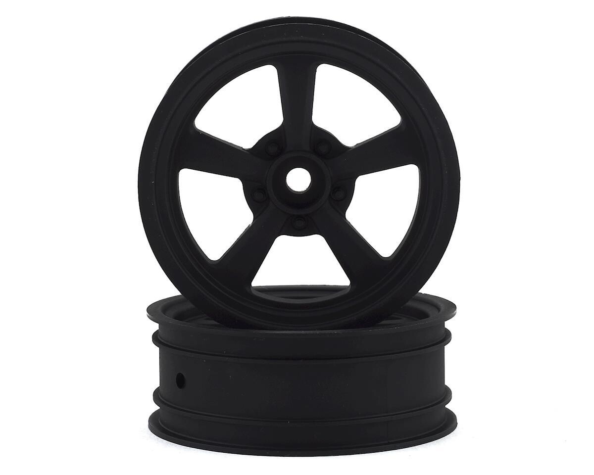 ASC71079 Team Associated DR10 2.2 Drag Racing Front Wheels (Black) (2)