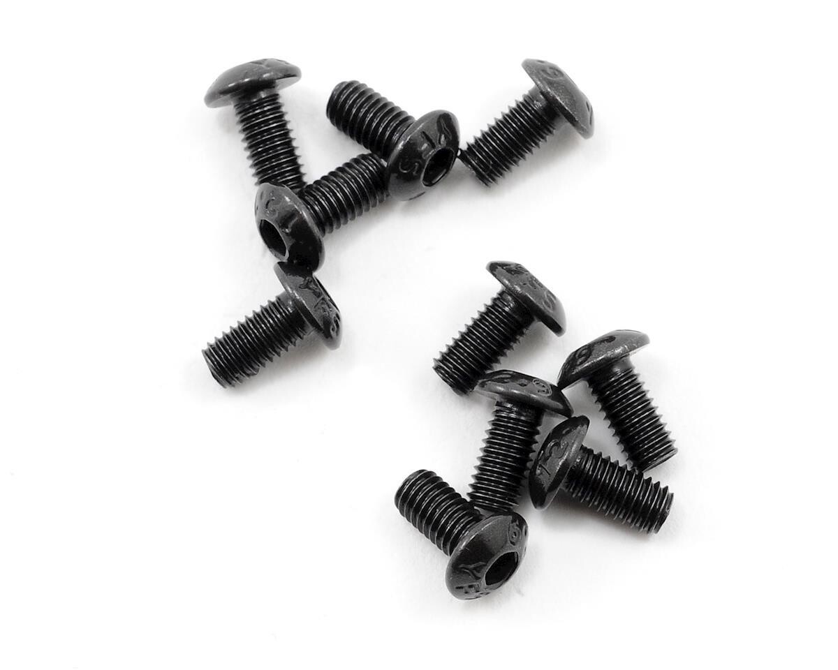 PTK-H-3201 ProTek RC 3x6mm &quot;High Strength&quot; Button Head Screws (10)
