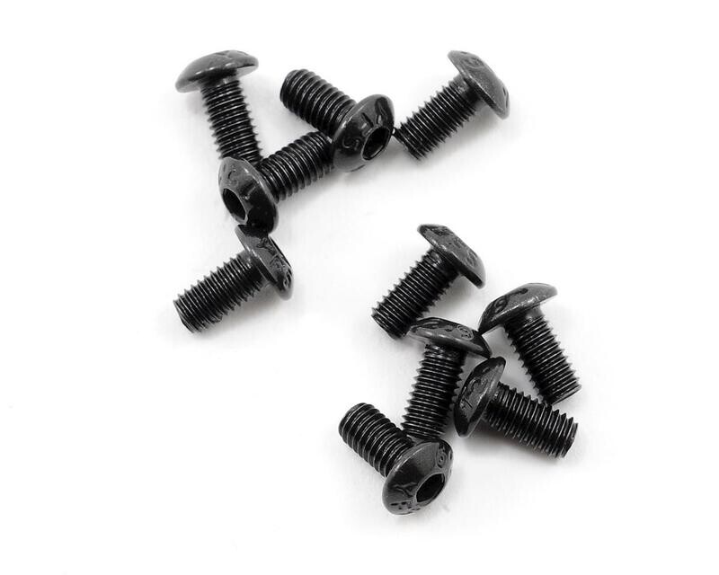 PTK-H-3201 ProTek RC 3x6mm &quot;High Strength&quot; Button Head Screws (10)