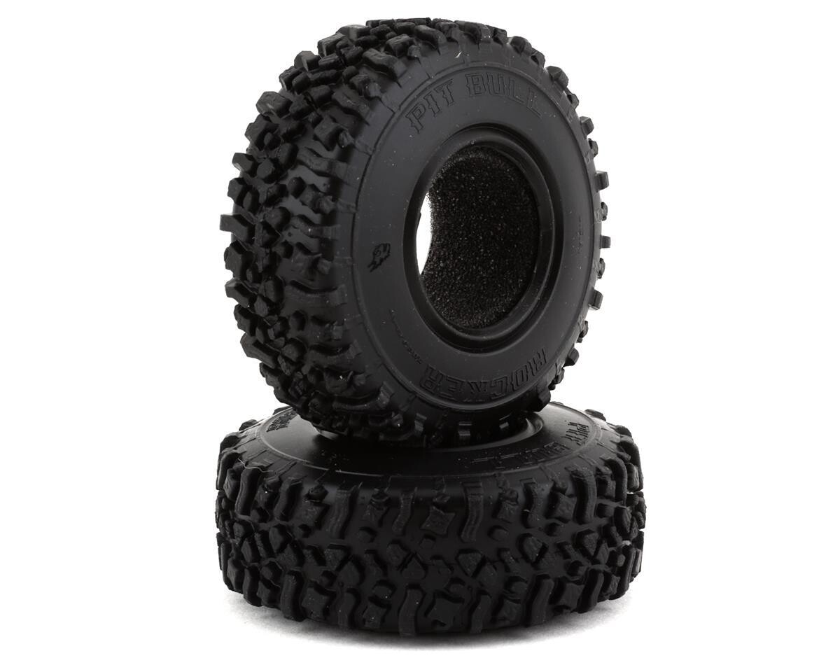 PBTPBR1AK  Pit Bull Tires Rocker 1.0&quot; Micro Crawler Tires w/Foam (2) (Alien)