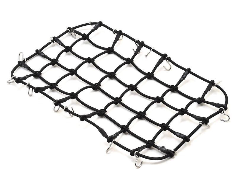 YEA-TRX4-038 Yeah Racing Traxxas TRX-4 1/10 Scale Accessory Luggage Net (Black) (250x150mm)