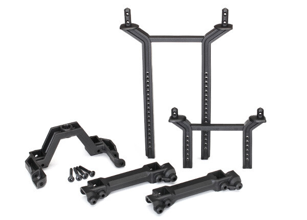 8215 Body mounts &amp; posts, front &amp; rear (complete set) TRX4