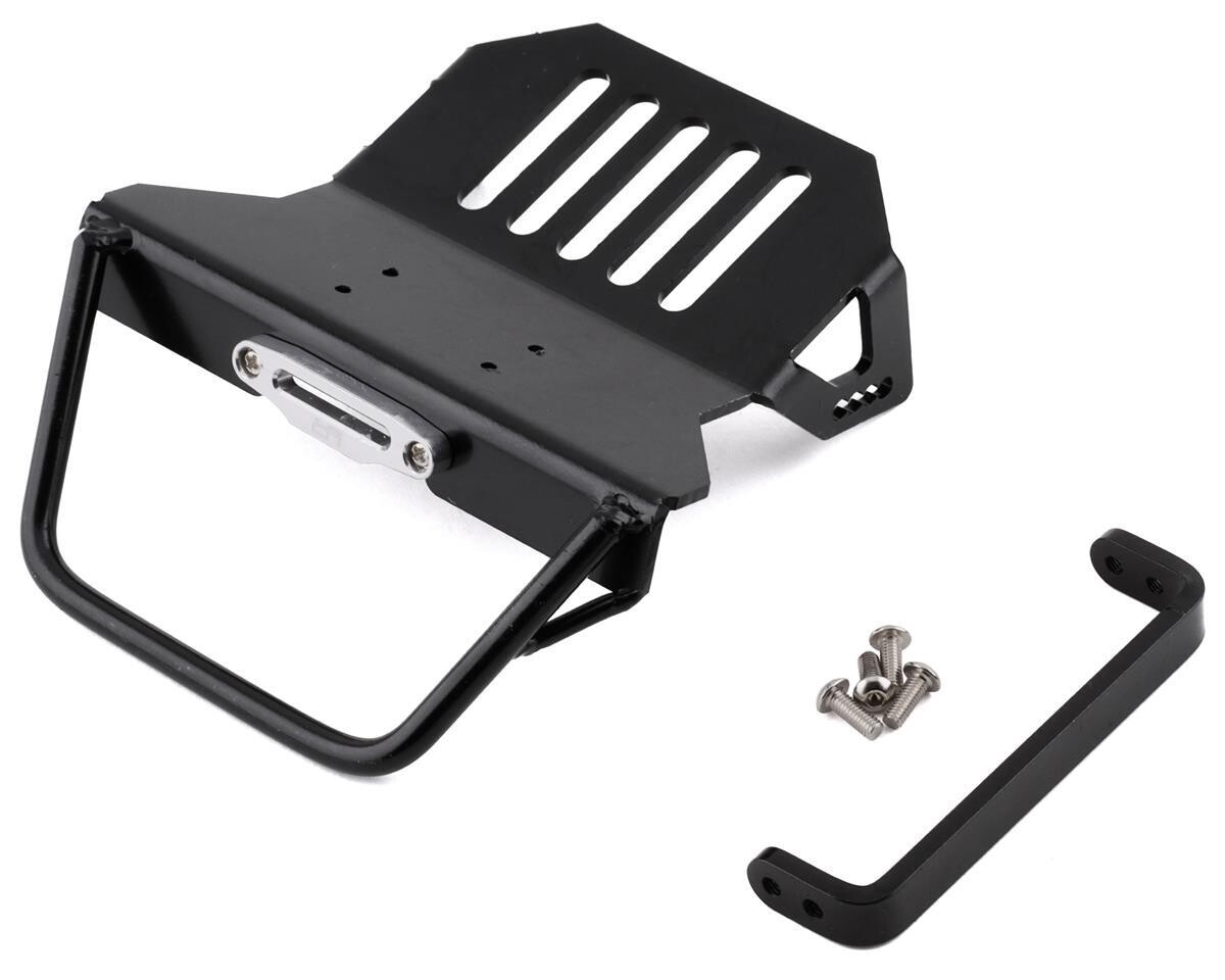 YEA-TRX4-074 Yeah Racing Traxxas TRX-4/TRX-6 Metal Front Bumper (Black)