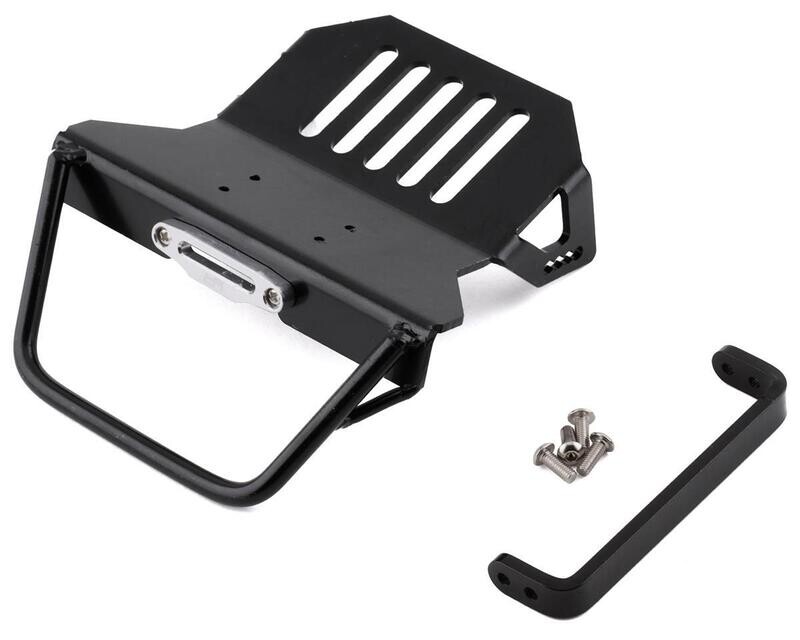 YEA-TRX4-074 Yeah Racing Traxxas TRX-4/TRX-6 Metal Front Bumper (Black)