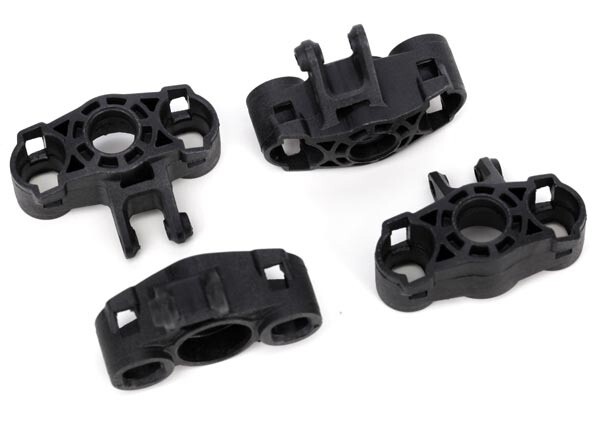 7034  Axle carriers, left &amp; right (2 each) fits 1/16 Revo, Slash and Summit