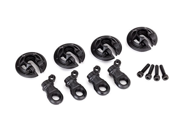 8459 - Spring retainers, lower (captured) (4)/ 2.5x10 CS (4)