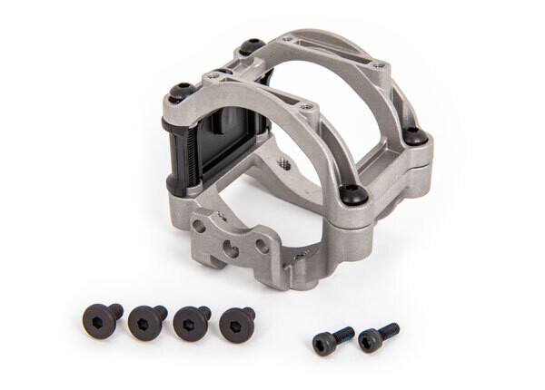 9589 - Motor mount, aluminum (upper and lower)/ motor mount spacer/ hardware