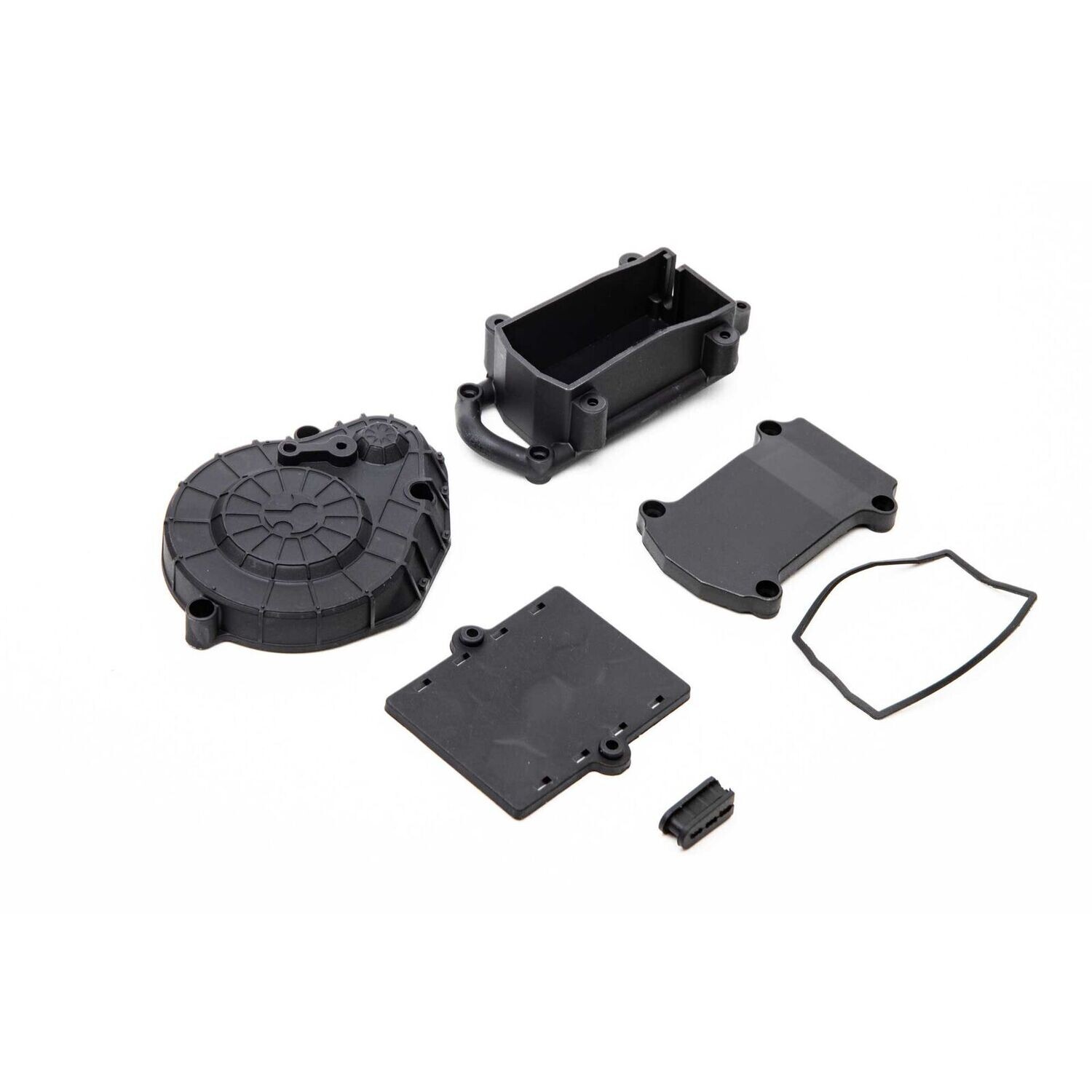 AXI231036	Cage Radio Box, Spur Cover (Black): RBX10