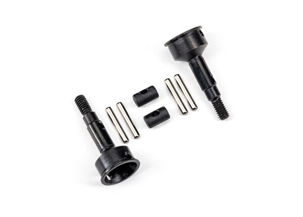 9753 Stub axle, front (2)/ cross pins (2)/ drive pins (4)