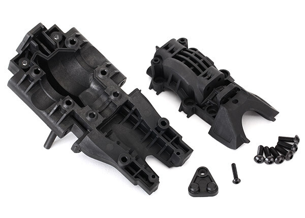 8629  Bulkhead, rear (upper and lower)/ 4x12mm BCS (6) (requires #8622 chassis)