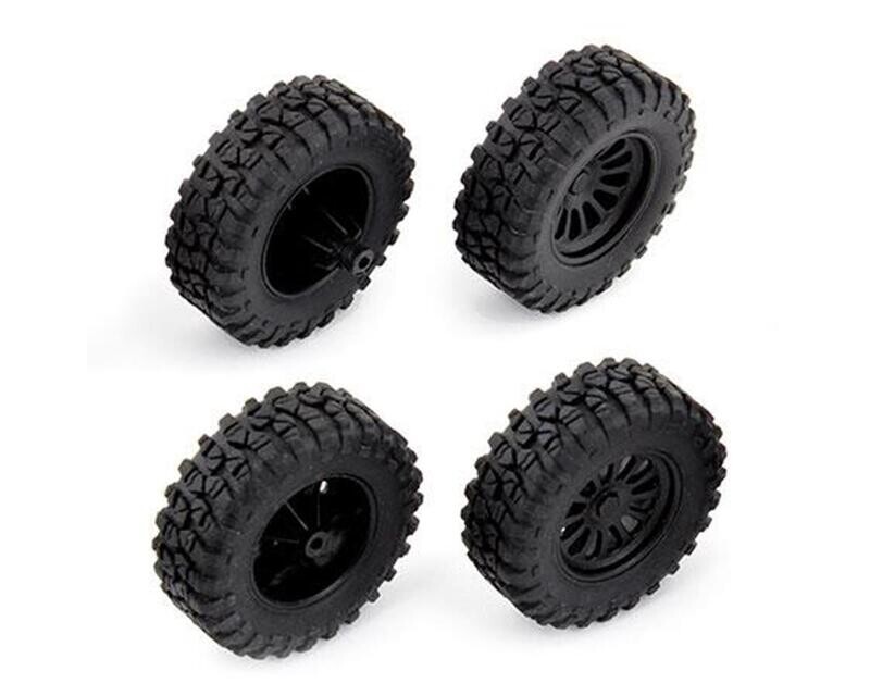 ASC21431  Team Associated MT28 Pre-Mounted Tires (4)