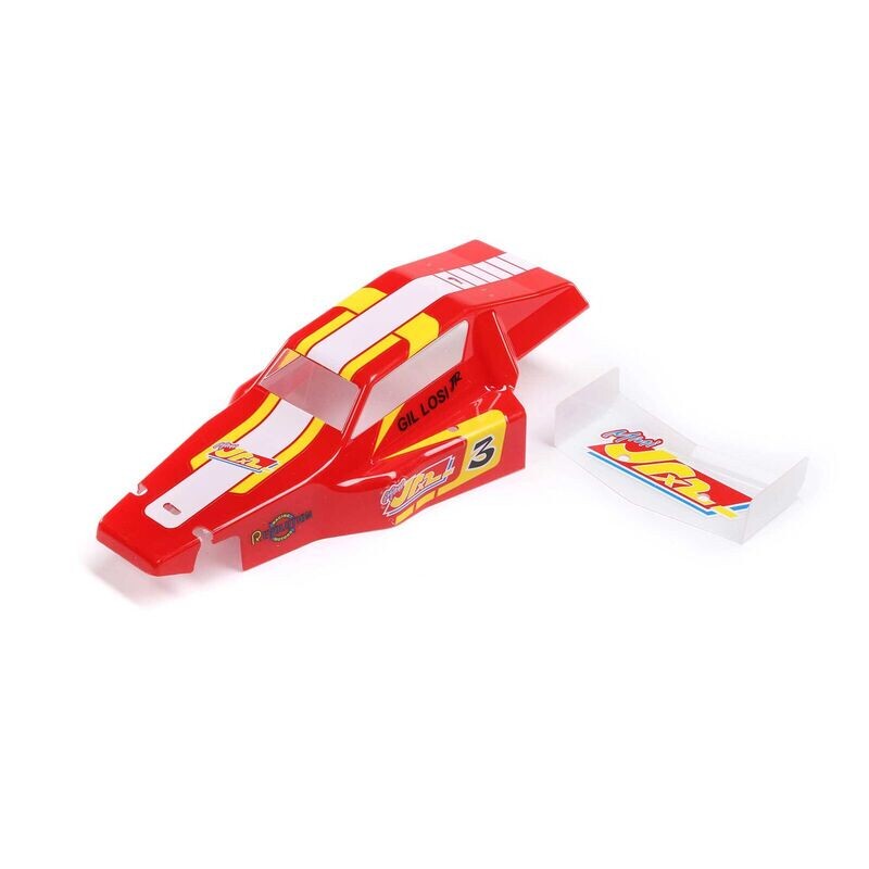 LOS210026 Body &amp; Wing, Red: Mini JRX2