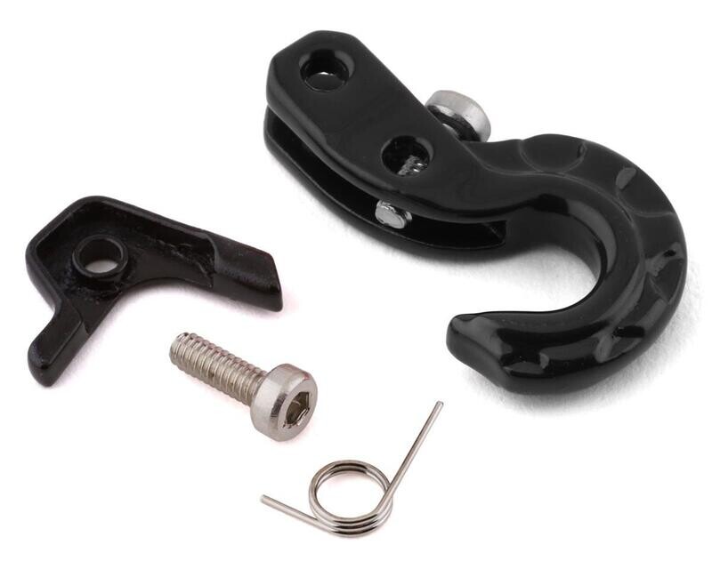 YEA-YA-0573BK  Yeah Racing 1/10 Scale Metal Winch Hook w/Safety Latch (Black)