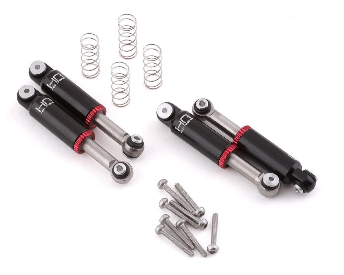 HRASXTF32TD02 Hot Racing Axial SCX24 32mm Internal Spring Air Shocks (Black)