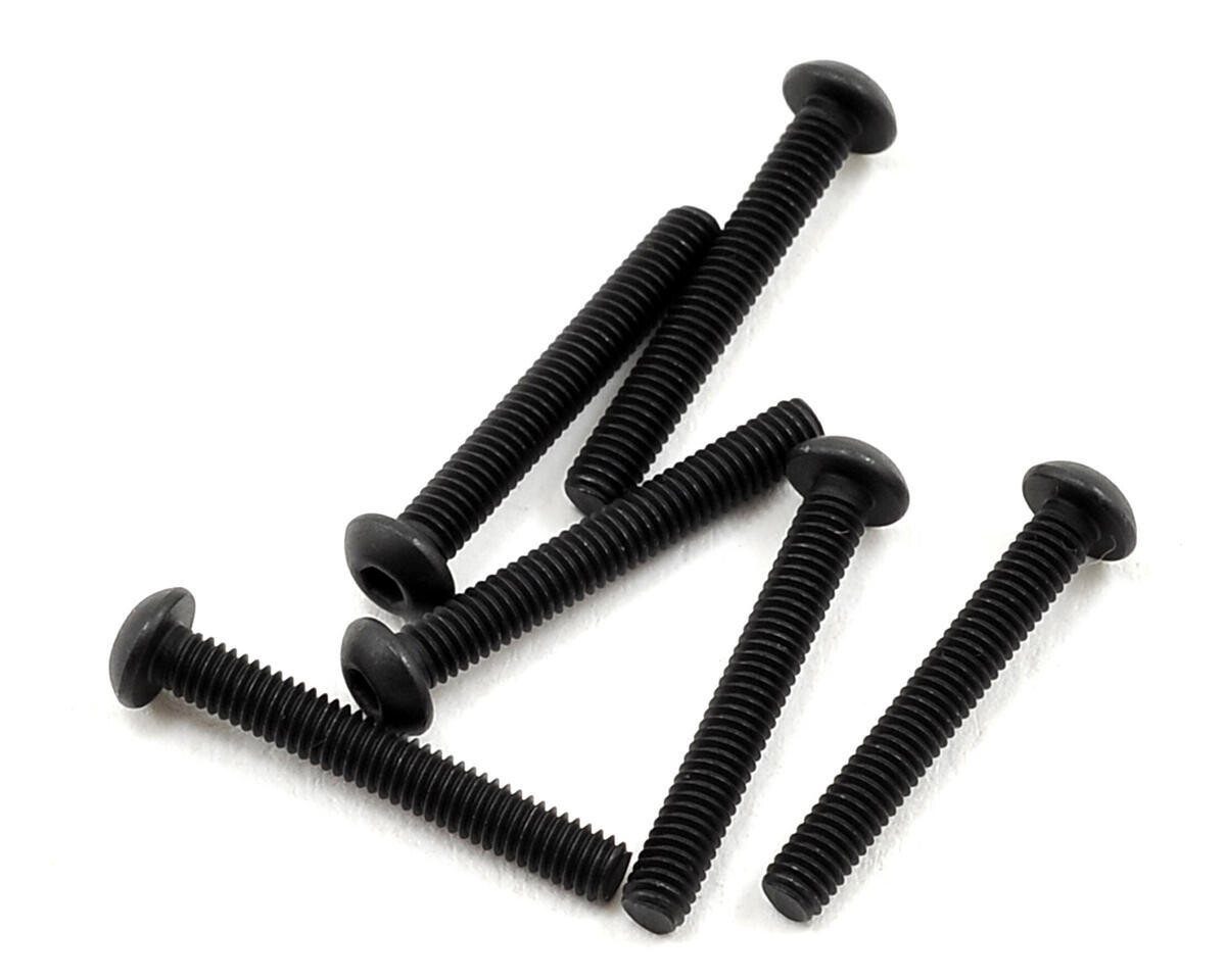 ASC81259 Team Associated 2.5x18mm Button Head Hex Screw (6)