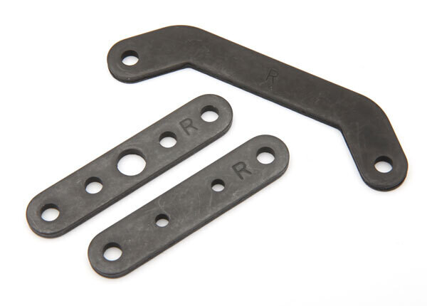 8927 Bulkhead tie bar, rear, upper, lower front, lower rear, steel