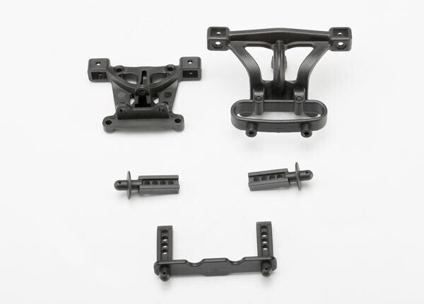 7015 Body mounts, front &amp; rear/ body mount posts, front &amp; rear