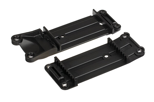 7716  Mount, tie bar, front (1)/ rear (1