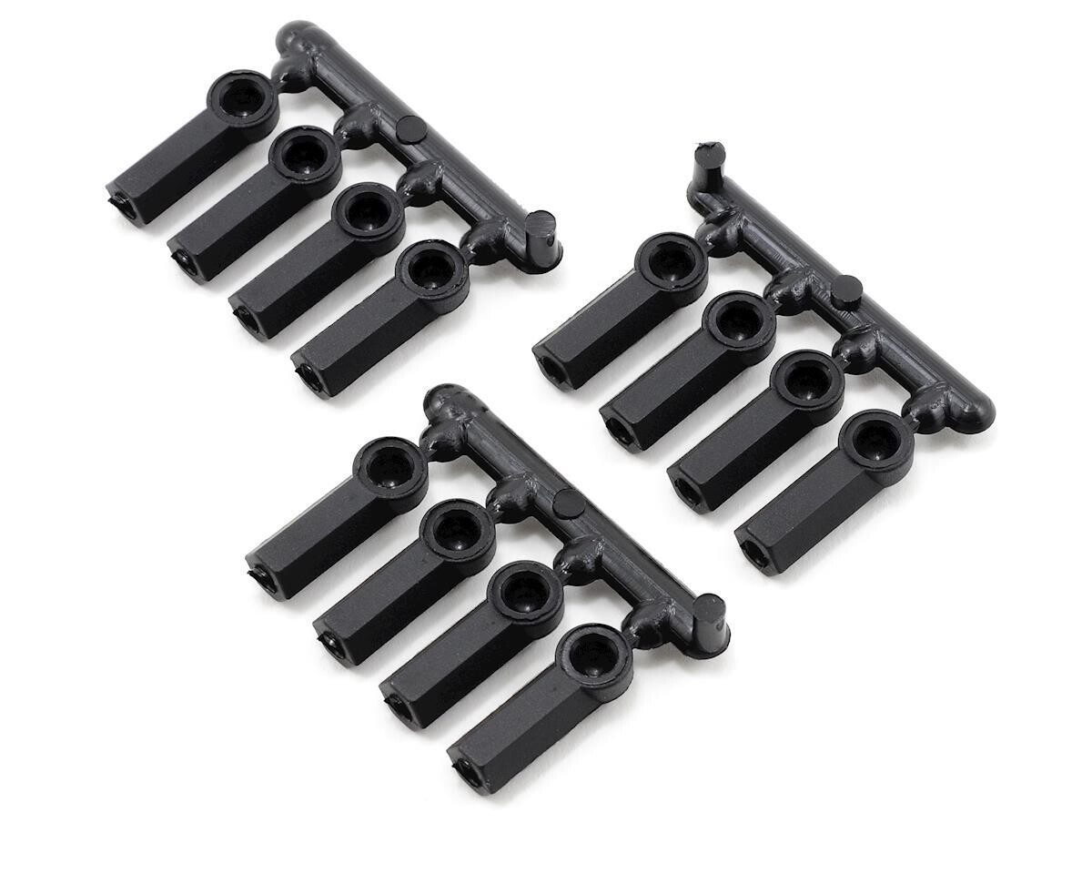 RPM73372 RPM Heavy Duty 4-40 Rod Ends (Black) (12)