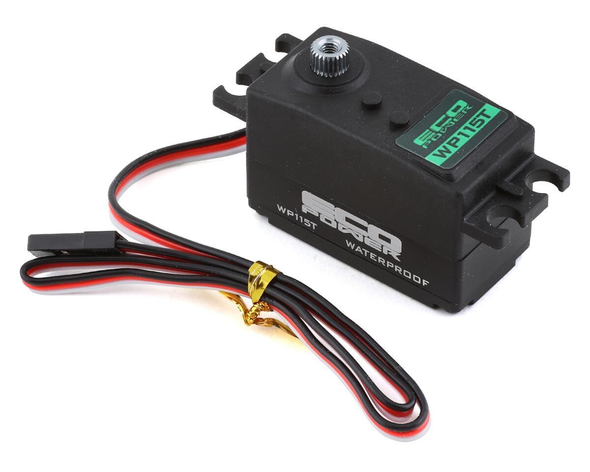 ECP-115T EcoPower WP115T Low Profile High Torque Waterproof Metal Gear Servo (High Voltage)