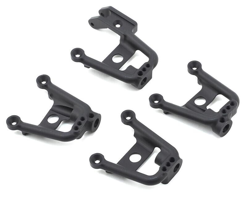 VPS01860 SCX10.2 Vanquish Products Shock Hoops (Black)