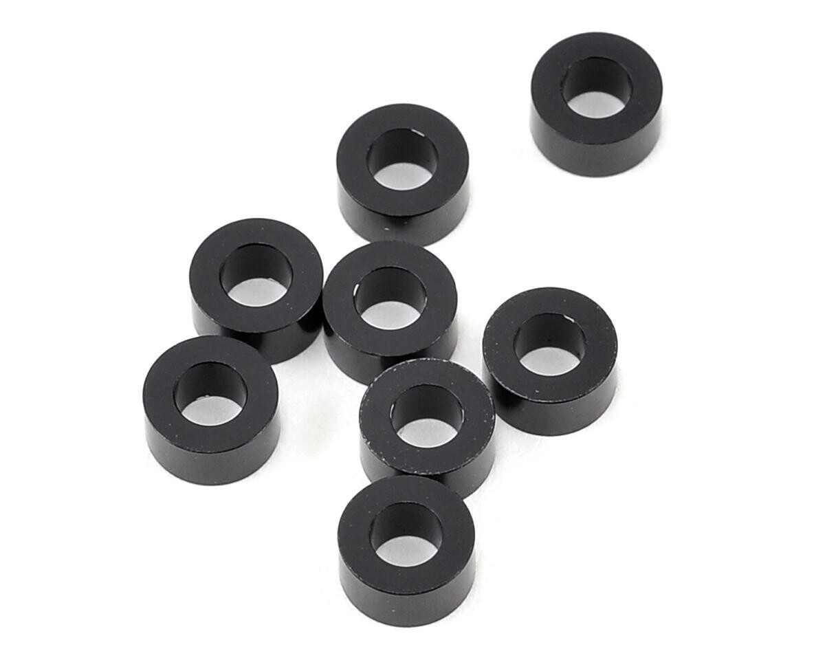 yokzc-a3630ba  Yokomo 3x6x3.0mm Aluminum Shim (Black)